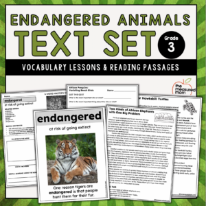 Endangered Animals: Text Set for 3rd Grade